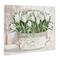 Stupell Industries Fresh White Tulip Flowers Vintage Canvas Wall Art